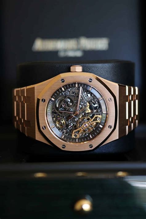 audemars piguet pink gold skeleton price|Audemars Piguet skeleton price.